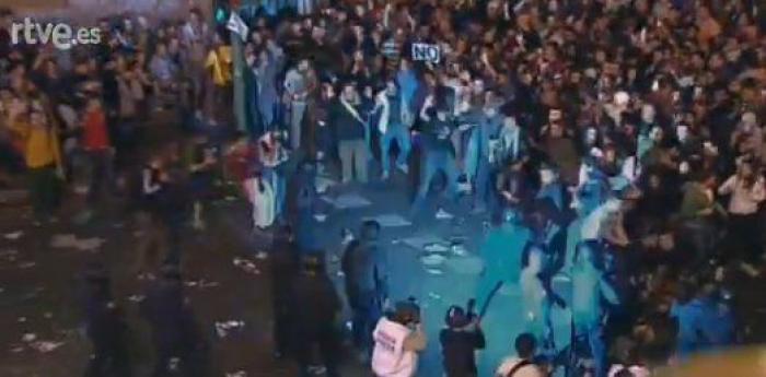 FOTO: El material incautado por la policía en la manifestación del 25-S