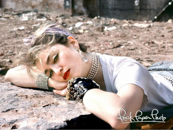Madonna de joven: fotos de Richard Corman para la exposición 'A Transformational Exhibition'