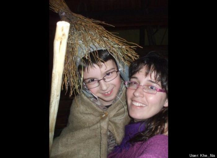 Mamá, ponte en la foto