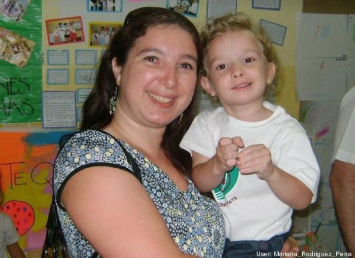 Mamá, ponte en la foto