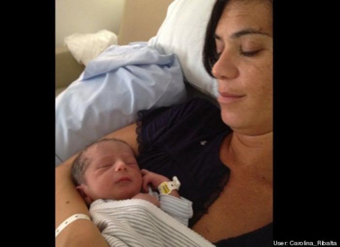 Mamá, ponte en la foto