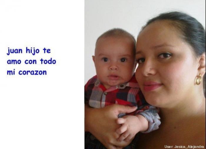 Mamá, ponte en la foto