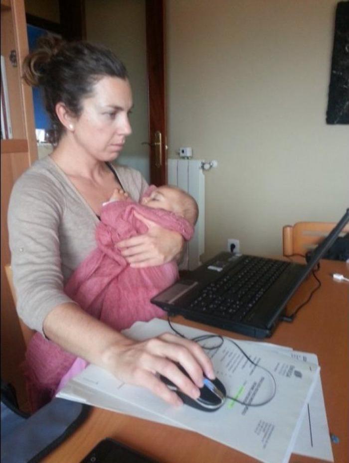 Mamá, ponte en la foto