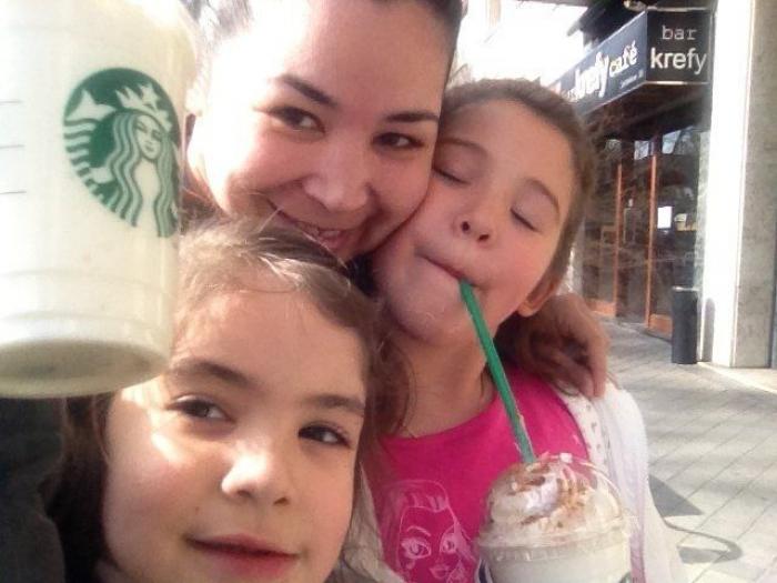 Mamá, ponte en la foto