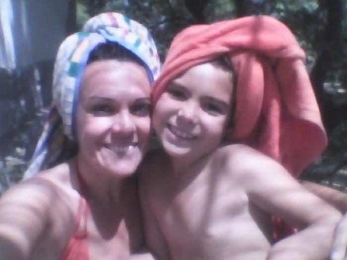 Mamá, ponte en la foto