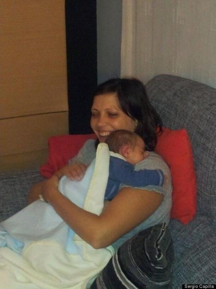 Mamá, ponte en la foto