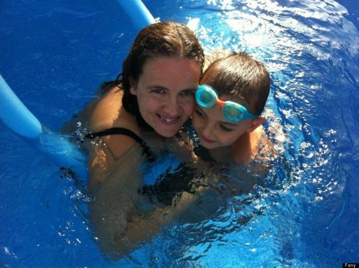 Mamá, ponte en la foto