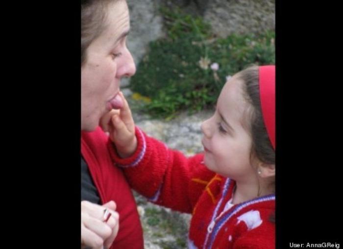 Mamá, ponte en la foto