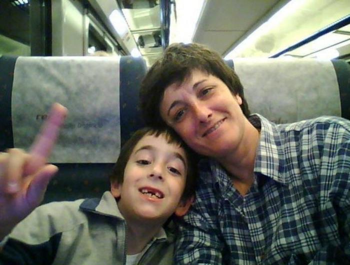 Mamá, ponte en la foto