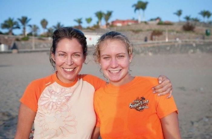 Mamá, ponte en la foto