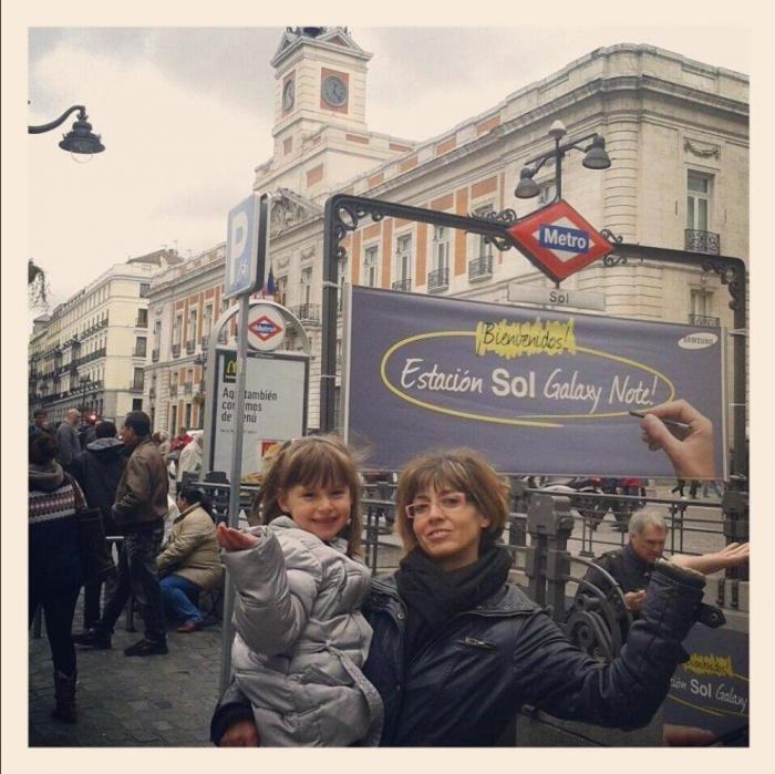 Mamá, ponte en la foto