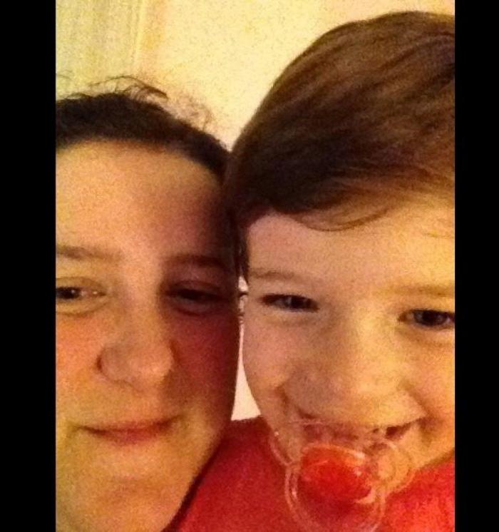 Mamá, ponte en la foto