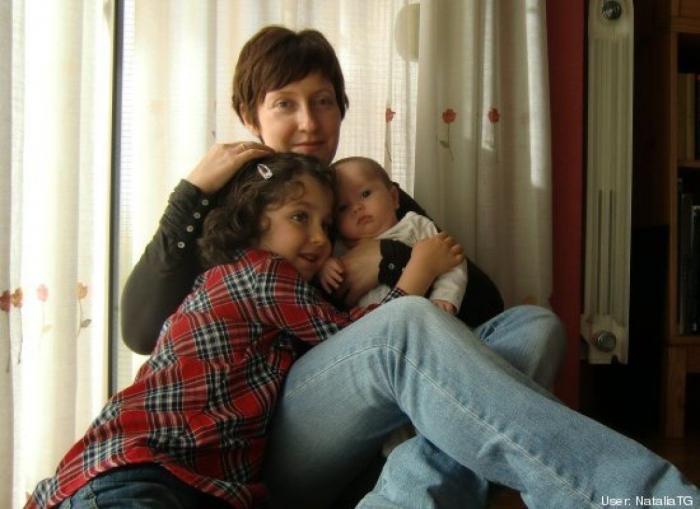 Mamá, ponte en la foto