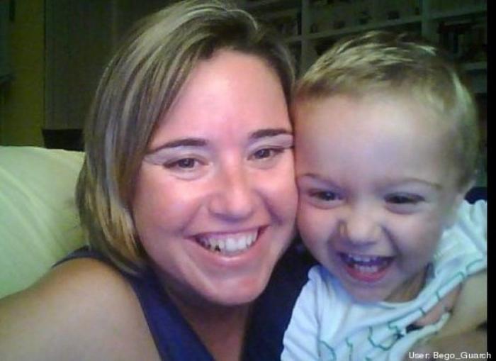 Mamá, ponte en la foto