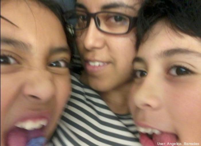 Mamá, ponte en la foto