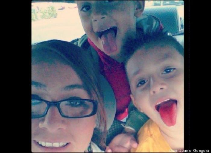 Mamá, ponte en la foto