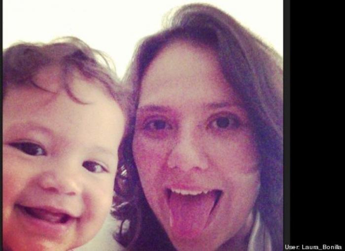 Mamá, ponte en la foto