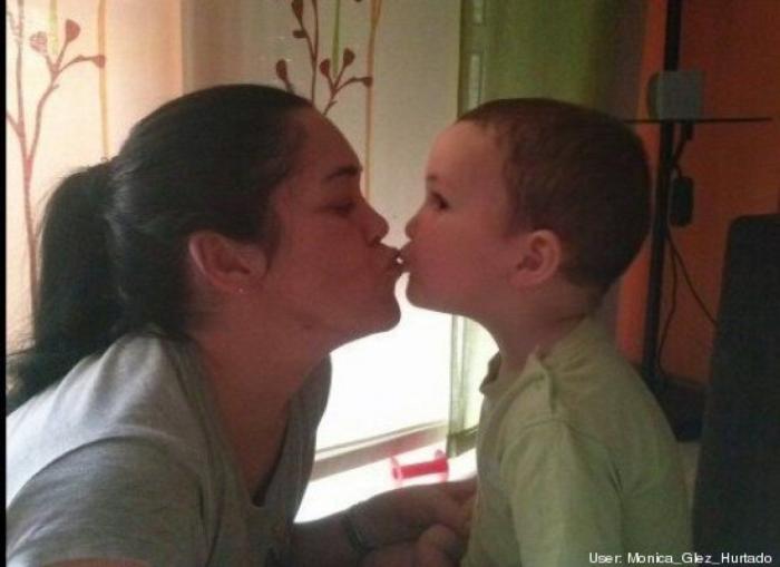 Mamá, ponte en la foto