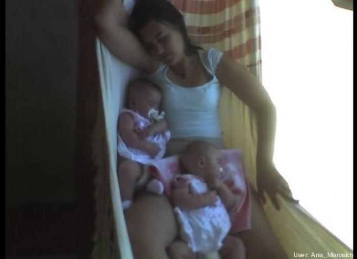 Mamá, ponte en la foto