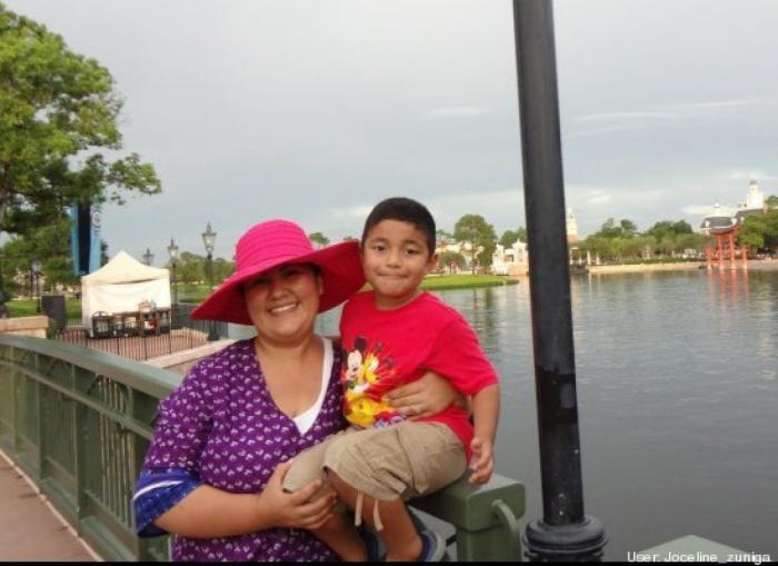 Mamá, ponte en la foto