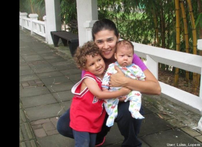 Mamá, ponte en la foto