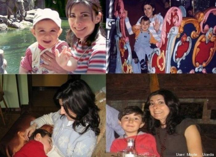 Mamá, ponte en la foto