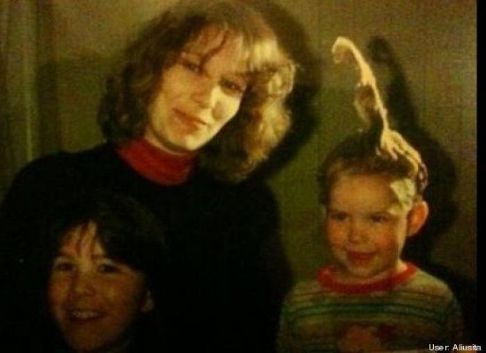 Mamá, ponte en la foto