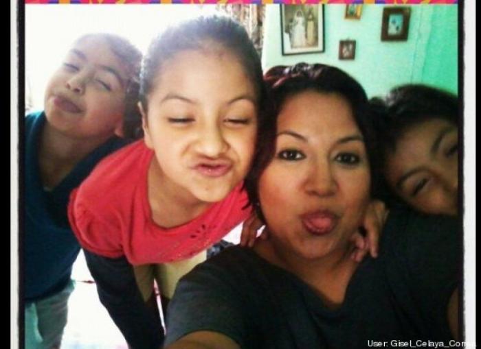 Mamá, ponte en la foto