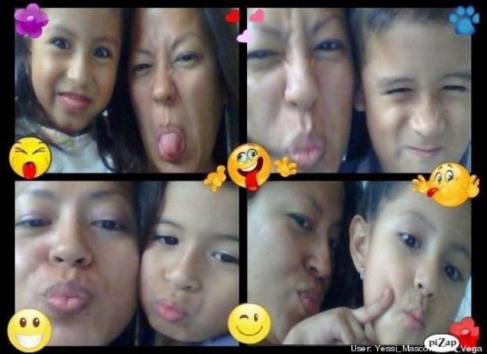 Mamá, ponte en la foto