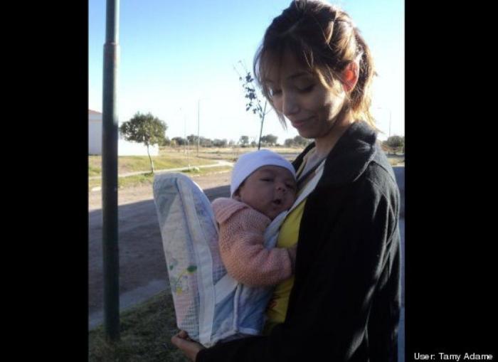 Mamá, ponte en la foto