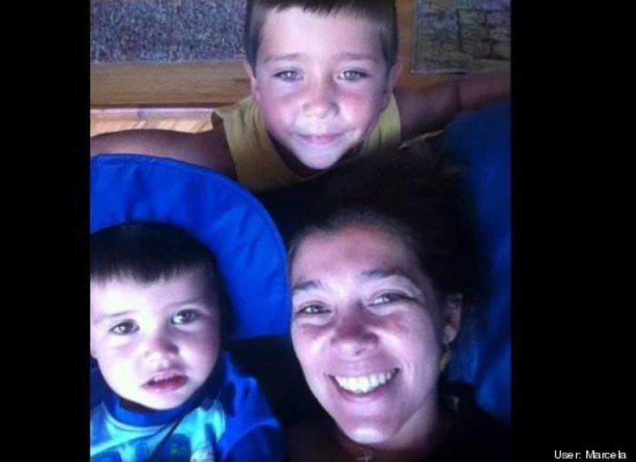 Mamá, ponte en la foto