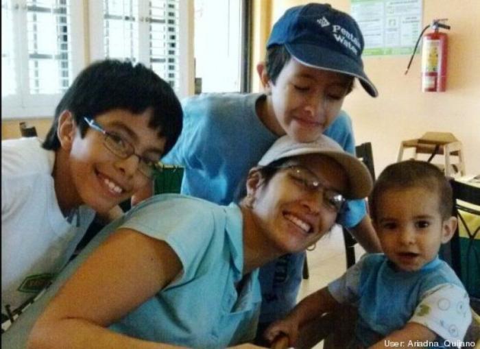 Mamá, ponte en la foto