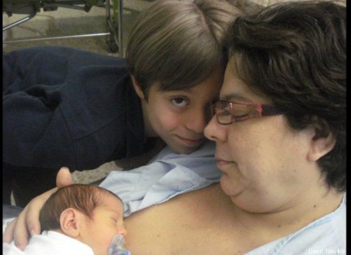 Mamá, ponte en la foto