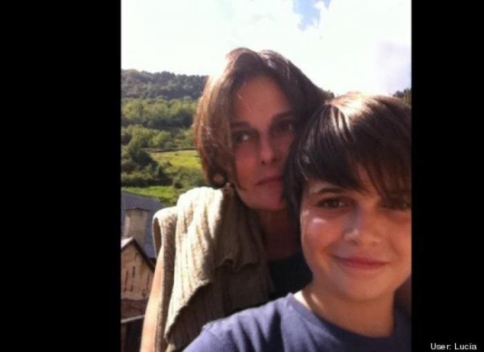 Mamá, ponte en la foto