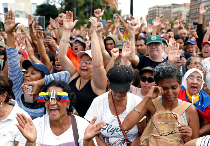 Juan Guaidó: "Ni nos vamos a rendir ni nos vamos a entregar ni nos vamos a resignar"