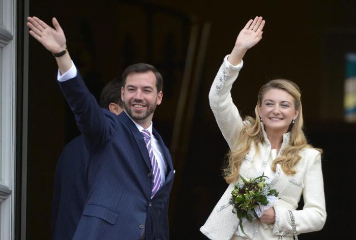 Boda real en Luxemburgo: el príncipe Guillermo y Stéphanie de Lannoy se dan el sí quiero (FOTOS)