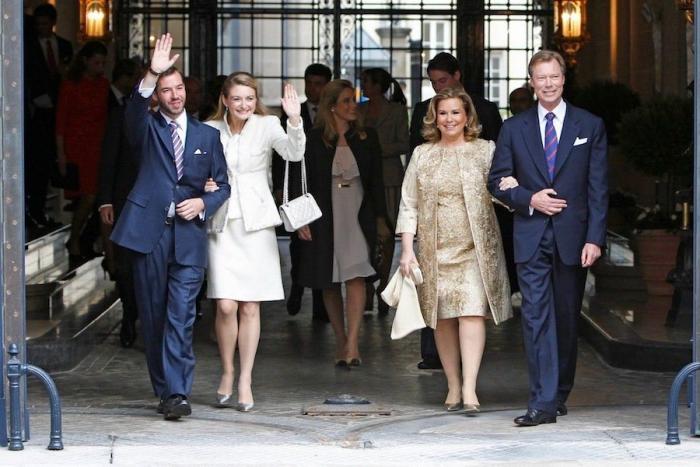 Boda real en Luxemburgo: el príncipe Guillermo y Stéphanie de Lannoy se dan el sí quiero (FOTOS)