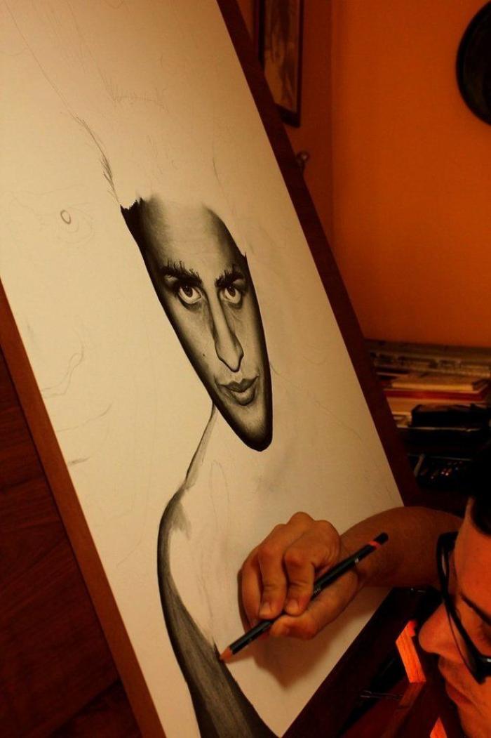 Dibujos que parecen fotografías: Diego Koi y el hiperrealismo con lápiz (FOTOS)