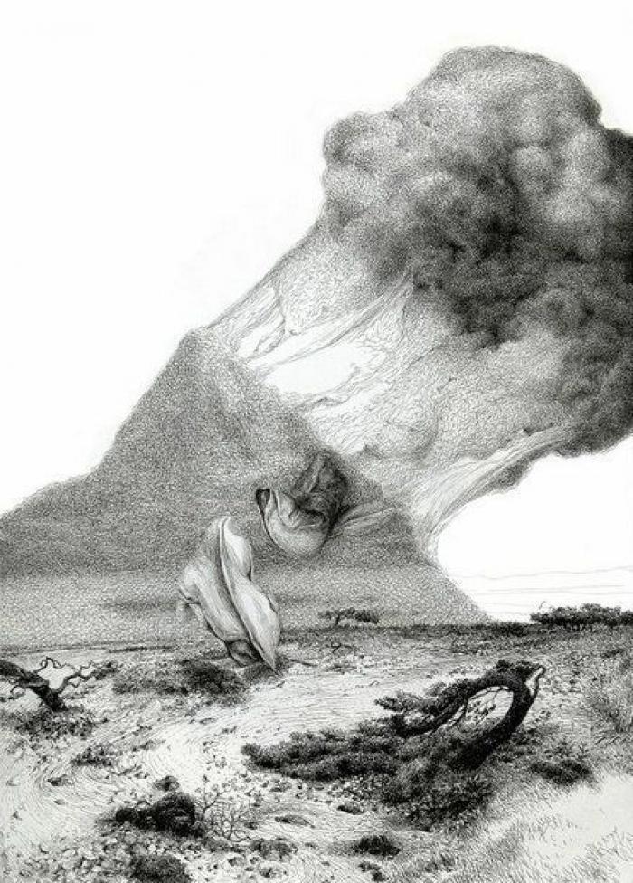 Jóvenes ilustradores españoles exhiben sus trabajos en una cripta de Londres (FOTOS)