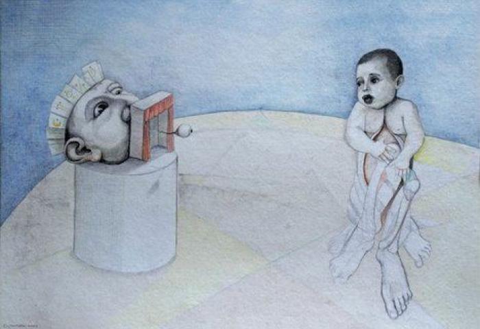 Jóvenes ilustradores españoles exhiben sus trabajos en una cripta de Londres (FOTOS)