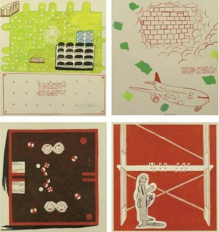 Jóvenes ilustradores españoles exhiben sus trabajos en una cripta de Londres (FOTOS)