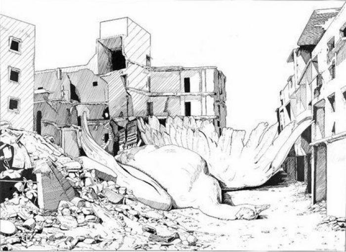 Jóvenes ilustradores españoles exhiben sus trabajos en una cripta de Londres (FOTOS)