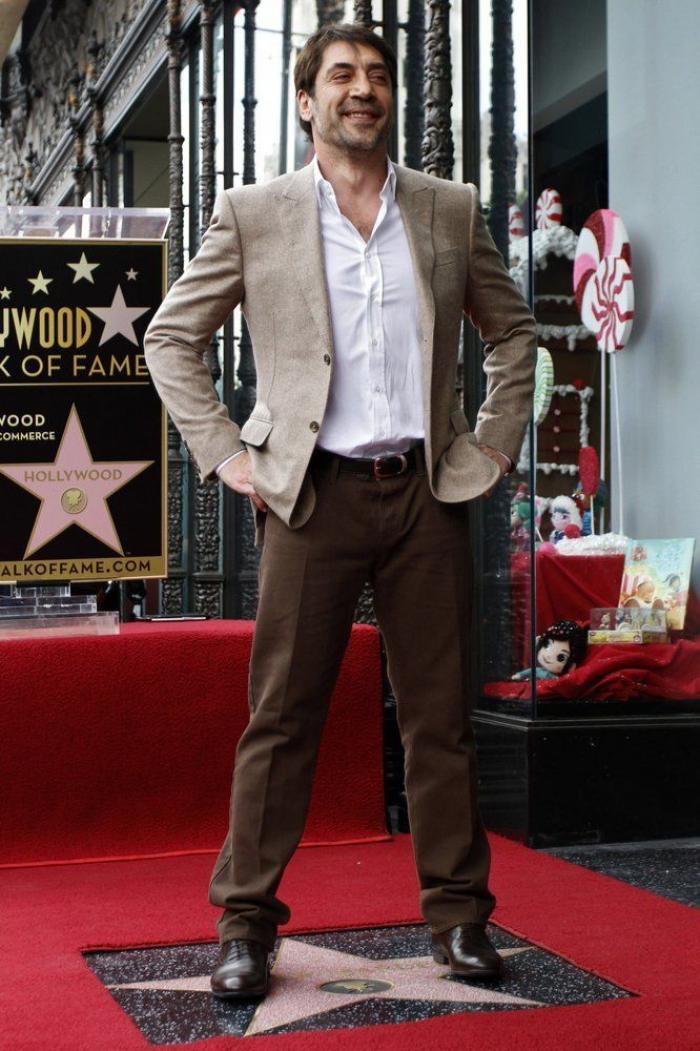 Javier Bardem ya tiene su estrella en el Paseo de la Fama de Hollywood (FOTOS)