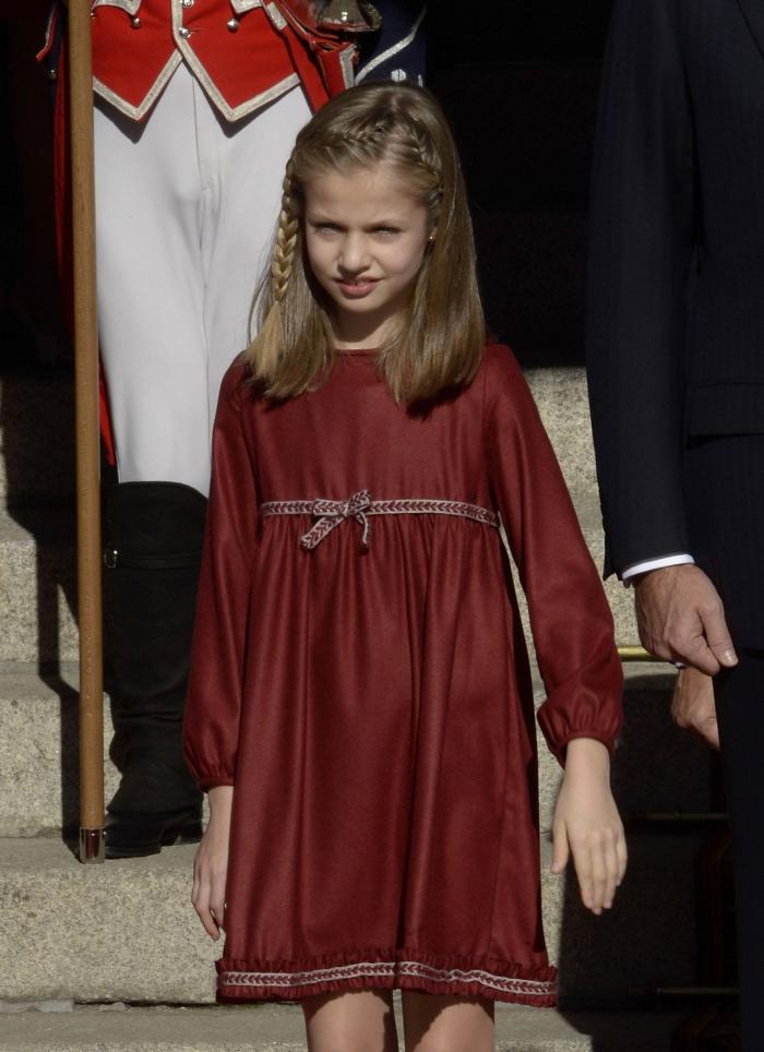 El 'pelazo' de Leonor tiene truco