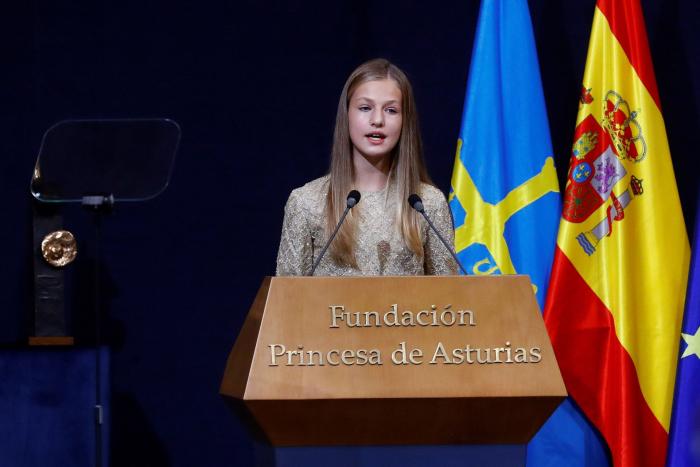 El 'pelazo' de Leonor tiene truco