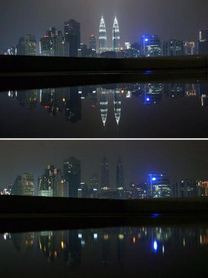 Las espectaculares imágenes de La Hora del Planeta 2016 (FOTOS)