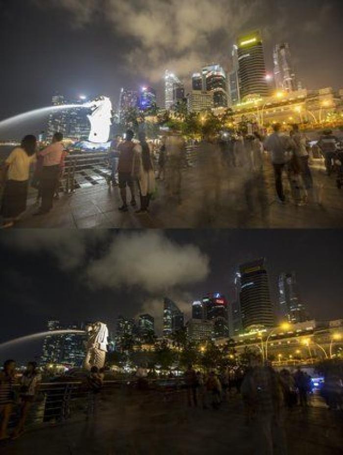 Las espectaculares imágenes de La Hora del Planeta 2016 (FOTOS)