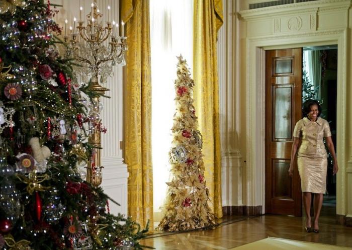 Decoración navideña: árboles de colores y luces en la Casa Blanca (FOTOS)