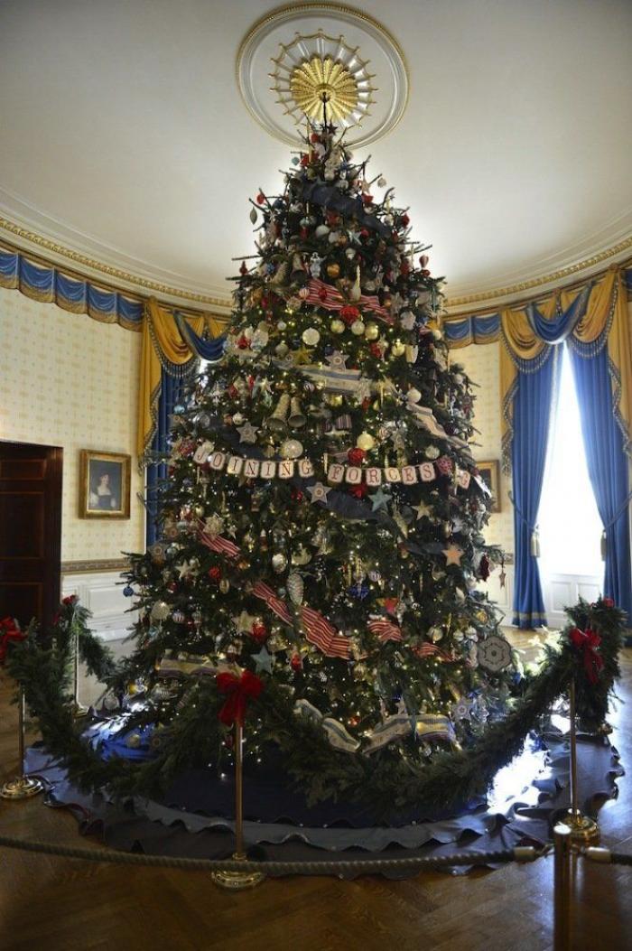 Decoración navideña: árboles de colores y luces en la Casa Blanca (FOTOS)