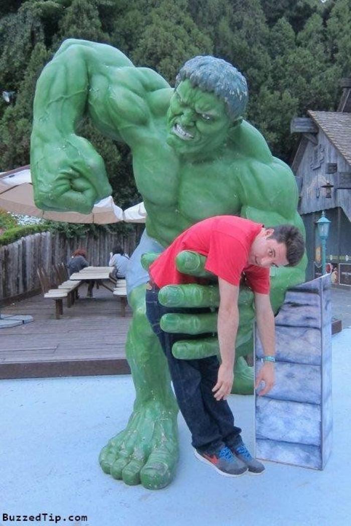 Ataques de estatuas: fotos de la nueva moda tonta/divertida de internet